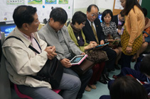 天津教育局參觀
